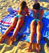 Wife (Right) And Her Friend Getting Ready For The Summer. Which Would You Take Home?