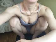 My 5'4 115 Pound Wife.