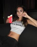 Cries In Spanish (Xpost /R/Croptopgirls)