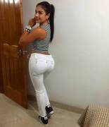 Big Ass In White Pants