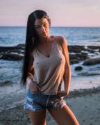 Little Cold On The Beach