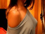 Side View Of Braless Thin Shirt Dance (Fixed)