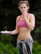 Hottest Girl Emma Watson In Yoga Dress