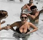 Spring Break Boobs [Gif]