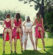 Brazen Bride And Her Bridesmaids