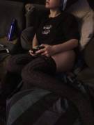 My Girl Playing Dishonored 2