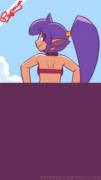 Shantae Removing Her Panties (Papayaaaaaaaaa)