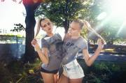 Collection Of Twins Alla And Alena Emelyanova (12 Hq Images)