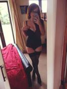 Cute Redhead W/ Stockings