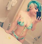 Matching Hair And Bikini