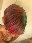 Freshly Dyed And Fresh Out Of The Shower [Oc]