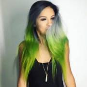 Dark, Grey And Bright Green [Gif]