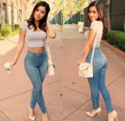 Amazing Asian In Jeans
