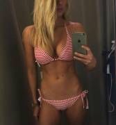 She Can Afford To Wear Horizontal Stripes.