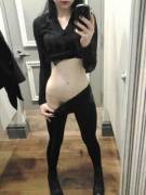 I Bet Whatever She Is Trying On Is Some Shade Of Black.