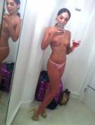 Getting Her Drink On