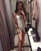 Asian In A Changing Room