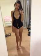 She Shows More Than Ever And Bends Down