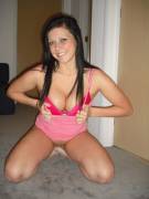 Cute Brunette Has Something She Wants You To See