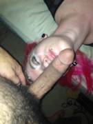 My Wife With Her Bull