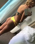 Trying On Her New Bikini