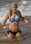 She Looks Cold, But Then That Top Must Be Quite Padded.