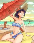 Beautiful Weather For A Trip To The Beach! [Oc]