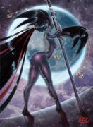 Subtle Shemale Bayonetta (Clothed)