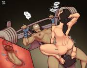 Korra's Training (Mrpotatoparty)