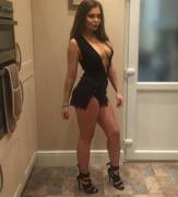 Black Dress And High Heels