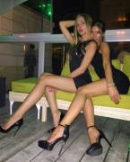 Black Dress And High Heels