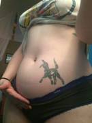 [Oc] First Post! Thought I Would Share Some Pics Of Me Looking Extra Soft After Dinner