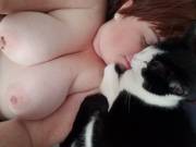 My Kitty And Titties ;)
