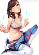 Dva (Animation + Wet Shirt Edit)