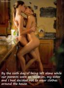 [S/S] Our Parents Left Us Alone For A Month While They Went On Vacation