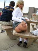 Kasia Flashing Pink On Pink.