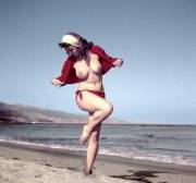 On The Beach In The 50S