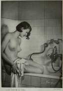 'Sent To The Bath' - Photo By Atelier Manassè , Ca.1930