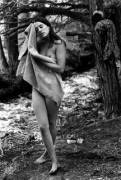 Hippie Chick At The &Amp;Quot;Chosen Family&Amp;Quot; Commune Near Novato, California, ...