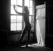 Nude Model At Ox-Bow, The Art Institute Of Chicago's Summer School, Saugatuck, Michigan, ...