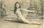 An Unknown But Very Flexible Woman, ≈1915