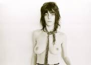 Patti Smith Topless In The 1970'S