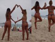 Rate My And My Mom's Butt? (And/Or Comment What You Think Of Them)