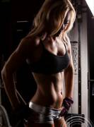 Beautiful Athletic Gym Bunny