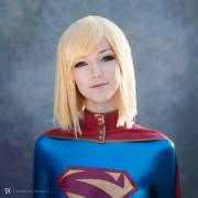 Lulu-Nyan As Supergirl (X-Post From /R/Latexcosplay)