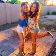 Cowboy Boots At Sunset