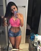 Knitted Top And Short Shorts....x-Post From /R/Randomsexiness