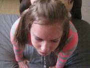 Double Teamed Teen (X-Post /R/Fuckmeat)