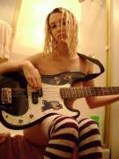 Just Out Of The Shower (X-Post From /R/Hotgirlsplayingbass)