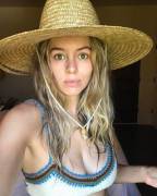 Keeley Hazell Recent Selfie